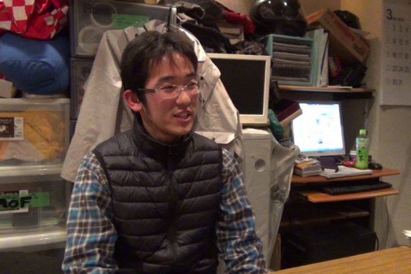 青木幸二郎さん(24)　大学生